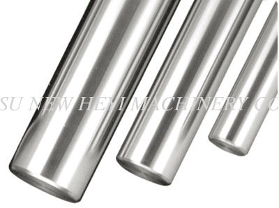 Kalite CK45 İndüksiyon sertleştirilmiş çubuk kağıdı derinliği 1.5-2.5mm 25um Chrome ile HRC50-58 fabrika