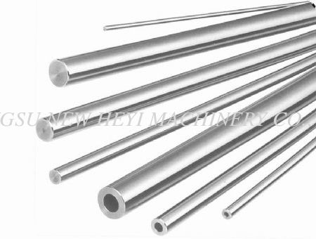 quality Customized CK45, ST52, 20MnV6 Steel Guide Rod Hard Chrome Plated Round Bar，30mm，35mm，40mm factory
